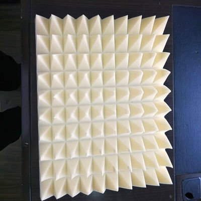 Polyurethane Magnetic RF Pyramid Absorber Foam Sheet Composite Electromagnetic Noise emc anechoic chamber rf shielding room
