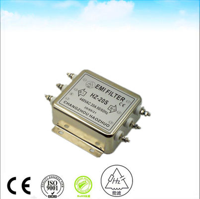 380Vac 10A 3 Phase Rfi Filter Ac Power Noise Filter Emi And Rfi Interference