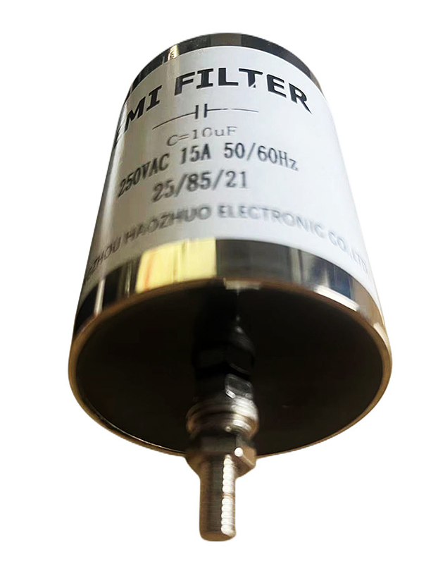 250VAC Feedthrough EMI Filter 50-60Hz 95% Humidity