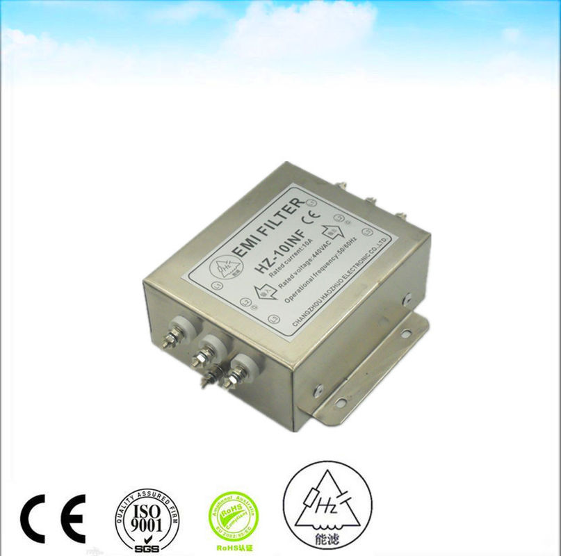 10a Three Phase 380vac Power Noise Filter Without Neutral Line high quality