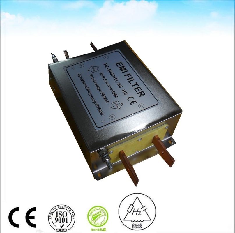 500VAC 300A Noise Single Phase Rfi Filter For Vfd Power Supply Iec Emi Filters high quality