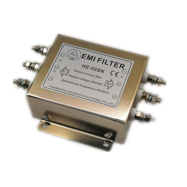 50A 380V AC 3 Phase Emi Filter Design Rf Interference Filter