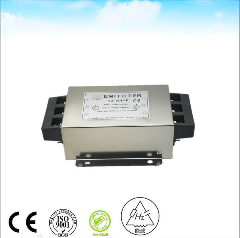 80A Input 37KW Frequency Inverter Emc Filter Noise Suppression