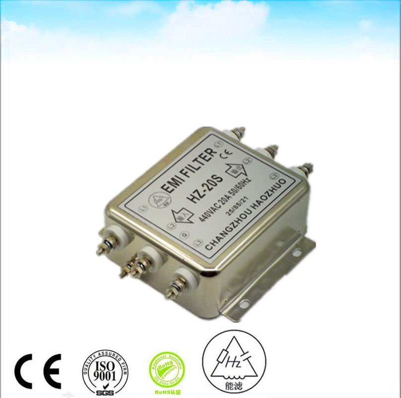 5A To 1200A 250 440 480VAC EMC 3 Phase EMI Filter Inverter Pure Sine Wave Filter