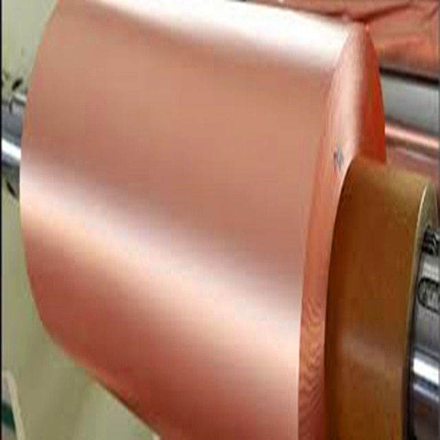 Thin 0.1 Mm EMI RF Shielding Copper Foil Sheets For MRI Cage 1350mm