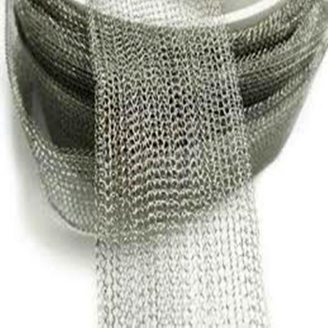 Double Layer All Metal EMI RF Shielding Wire Mesh Gasket Round or Rectangular