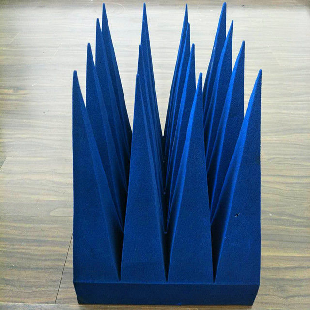 Electrical Microwave Rf Absorber Foam Pyramidal For EMC Testing Room And RF Box rf shielding room emc anechoic chamber