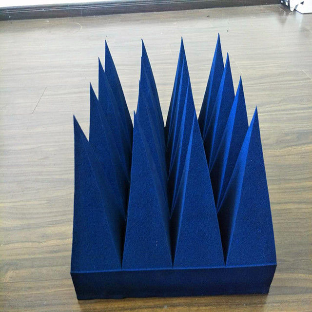 Electrical Microwave Rf Absorber Foam Pyramidal For EMC Testing Room And RF Box rf shielding room emc anechoic chamber