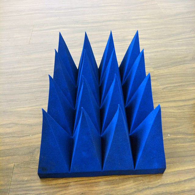 Electrical Microwave Rf Absorber Foam Pyramidal For EMC Testing Room And RF Box rf shielding room emc anechoic chamber