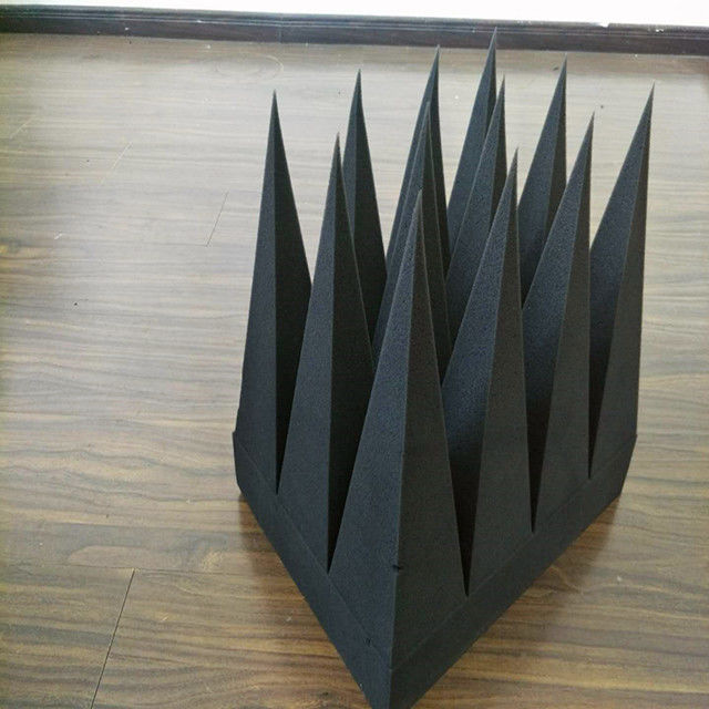 Wave Foam Pyramidal Absorber For Rf Shielding Room emc anechoic chamber