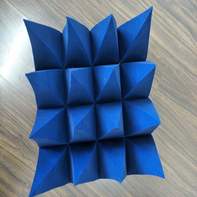 Open Cell Structure Pyramid Absorber Die Cut 70db Radar Absorbent Material