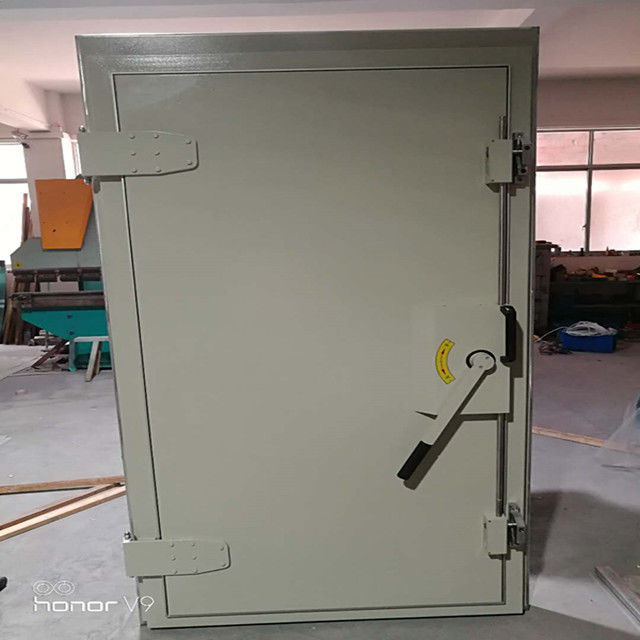 Galvanized Steel Anechoic Chamber Rf Faraday Cage Door 1.2m 900x1900mm