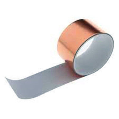 Double Sided 2 Inch Wide Adhesive Conductive Copper Foil Tape Strip 0.06mm rf shielded room