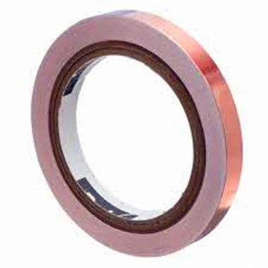 Double Sided 2 Inch Wide Adhesive Conductive Copper Foil Tape Strip 0.06mm rf shielded room