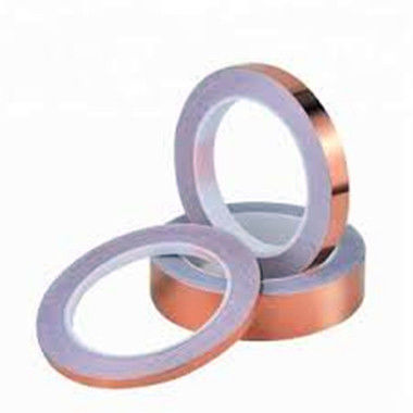 Double Sided 2 Inch Wide Adhesive Conductive Copper Foil Tape Strip 0.06mm rf shielded room