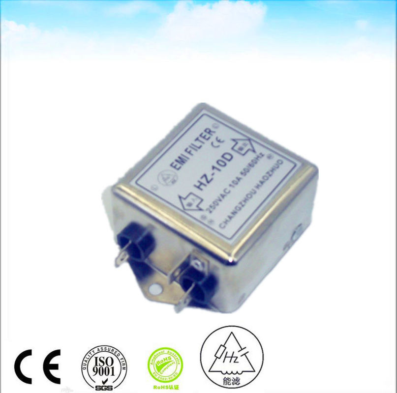 100vdc 250vAC Ac 20a Line Rfi Emi Noise Filter For Power Supply Two Stage rf shielded room