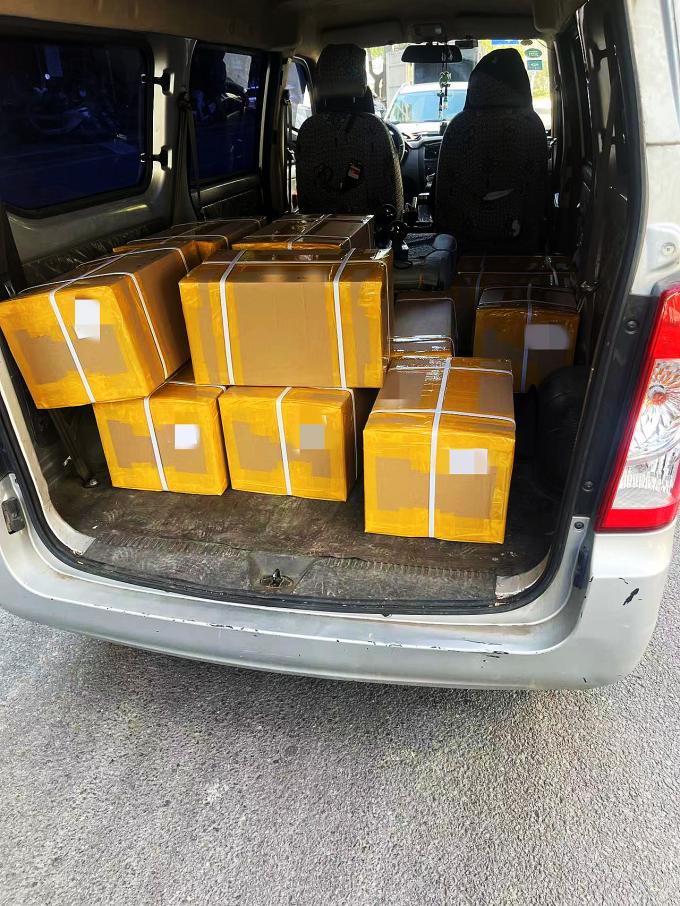 latest company news about 500 pcs emi filter for rf shielding delivery  0