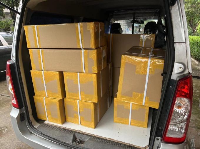 latest company news about emi filter knitted wire mesh and BeCu fingerstock delivery  0