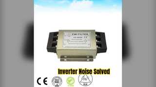 380V 80A EMI Filter for 37KW Inverter Noise